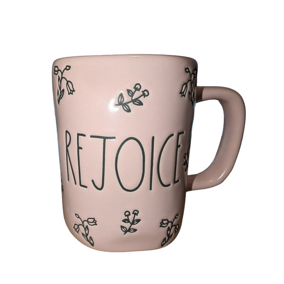Rae Dunn REJOICE Mug - Gift Wrapped! - Picture 2 of 5